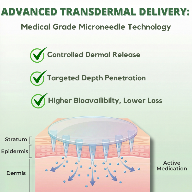 TruAbsorb™ Metabolic Signal Micro-Channel Patch